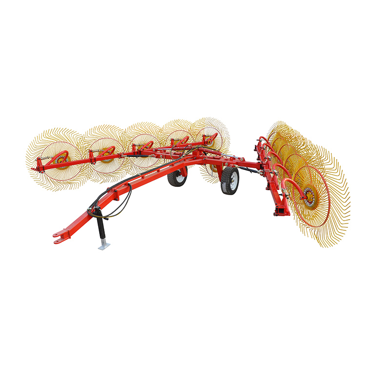 Rotacijski traktor grablje